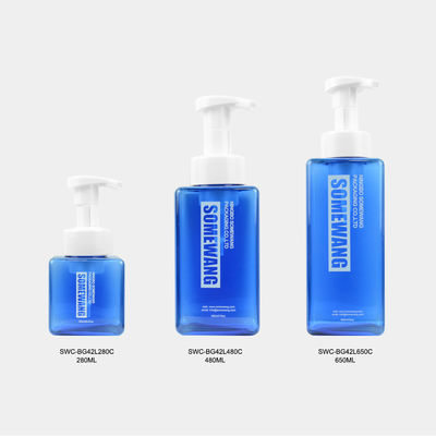 40ML 60ML 80ML PETG ปั๊มเซรั่มขวดโฟมเครื่องสำอางภาชนะบรรจุผลิตภัณฑ์บำรุงผิว