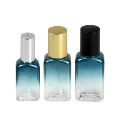60ml 100ml 120ml ขวดพลาสติกเปล่าสี่เหลี่ยมสำหรับขวดเซรั่มโลชั่นพร้อมปั๊ม