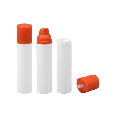 กระบอก 20ml 100ml โลชั่นสุญญากาศเครื่องสำอางขวดปั๊มสุญญากาศสำหรับครีมทาหน้า