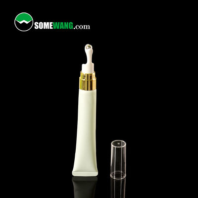 บีบพลาสติกหัวฉีดจมูกยาวเครื่องสำอางครีมบำรุงรอบดวงตาขนาดเล็ก 10ml 15ml 20ml 30ml