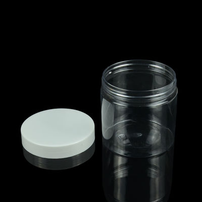 100ml 200ml 250ml อาหารพลาสติกใส PET Jar PCR Bpa Free Deodorant Containers