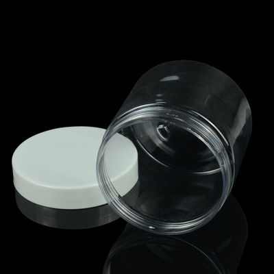 100ml 200ml 250ml อาหารพลาสติกใส PET Jar PCR Bpa Free Deodorant Containers