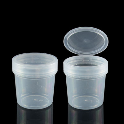 240g 480g 600g PP Cream Jar ขวดเครื่องสำอางหรูหราเกรดอาหารพร้อมฝาพลิก