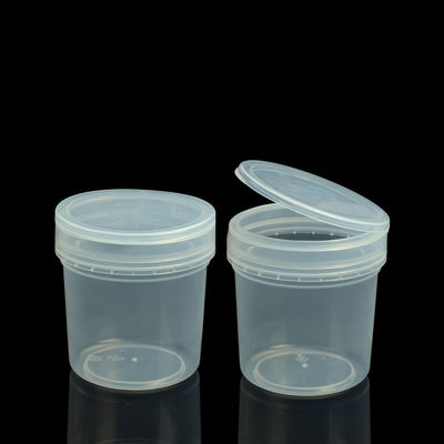240g 480g 600g PP Cream Jar ขวดเครื่องสำอางหรูหราเกรดอาหารพร้อมฝาพลิก