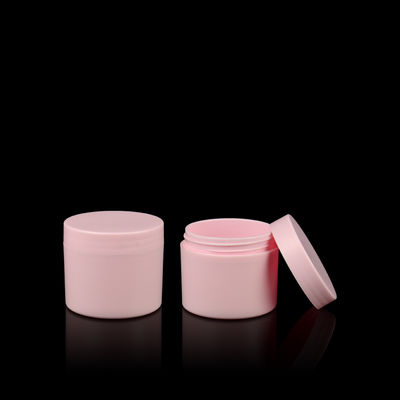 100ml 50ml 500ml ขวดครีม PP ผลิตภัณฑ์ดูแลผิว Double Wall Dome Jars สำหรับการดูแลผิวมือ