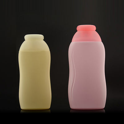 OEM ขวดพลาสติกเปล่าสีสันสดใส 200ml 250ml แชมพูในขวดสีส้ม
