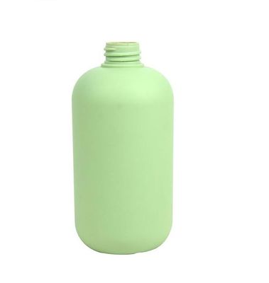 500ml 28/410 PE ขวดเครื่องสำอางกลม HDPE ภาชนะบรรจุเครื่องสำอางเปล่า