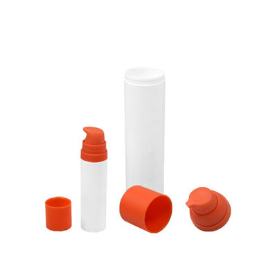 กระบอก 20ml 100ml โลชั่นสุญญากาศเครื่องสำอางขวดปั๊มสุญญากาศสำหรับครีมทาหน้า