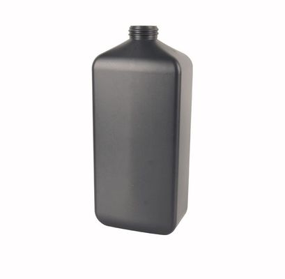 950ml 32/410 PE ขวดเครื่องสำอางแบนสแควร์ HDPE ขวดปั๊มดูแลผิว