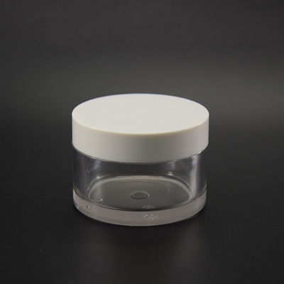 50ml เซรั่ม ABS PETG Cosmetic Jar ครีมทาหน้าพร้อมฝาชุบด้วยไฟฟ้า