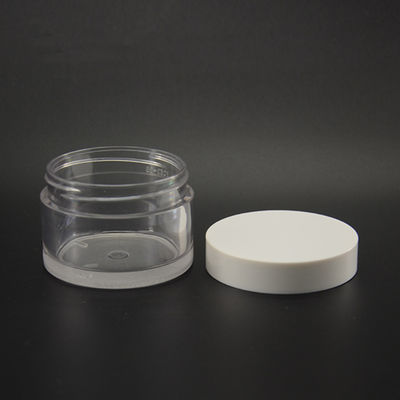 50ml เซรั่ม ABS PETG Cosmetic Jar ครีมทาหน้าพร้อมฝาชุบด้วยไฟฟ้า