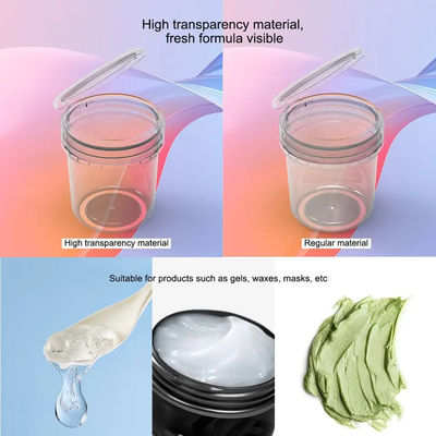 8oz 16oz 20oz บรรจุภัณฑ์ขวดครีมเครื่องสำอางพลาสติกเปล่า PP พร้อมฝาพลิกล็อค