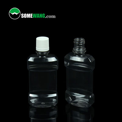 100ml / 250ml / 500ml ขวด PET เครื่องสำอางน้ำยาบ้วนปากแบบกำหนดเอง