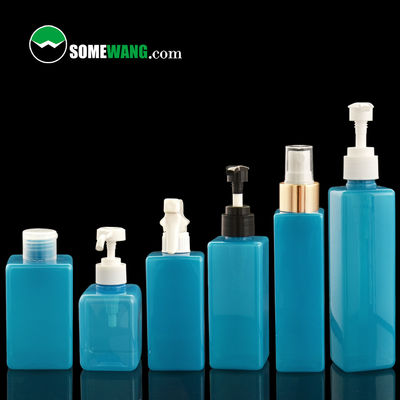 120ml 150ml 250ml ขวดพลาสติก PET สำหรับผลิตภัณฑ์เครื่องสำอาง / ผลิตภัณฑ์ดูแลผิว