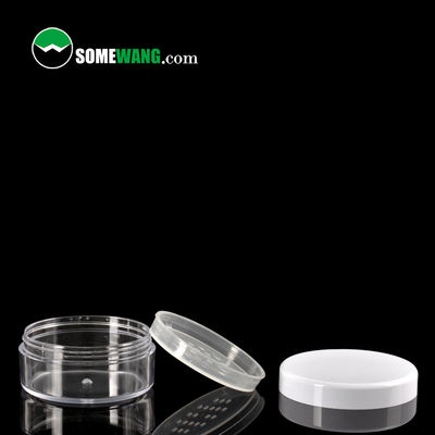 24g ล้างคอนเทนเนอร์แป้งฝุ่นเปล่ารอบแต่งหน้าขวดพลาสติกขนาดเดินทาง