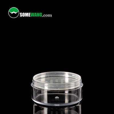 24g ล้างคอนเทนเนอร์แป้งฝุ่นเปล่ารอบแต่งหน้าขวดพลาสติกขนาดเดินทาง