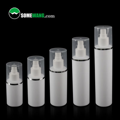 ขวดโลชั่นเครื่องสำอาง PE100ml 120ml 150ml 200ml 250ml พร้อมฝาปิดด้านนอก