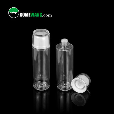 100ml 120ml ผนังหนาใสพลาสติก PETG ขวดผลิตภัณฑ์บำรุงผิวขวดเครื่องสำอาง PETG Toner