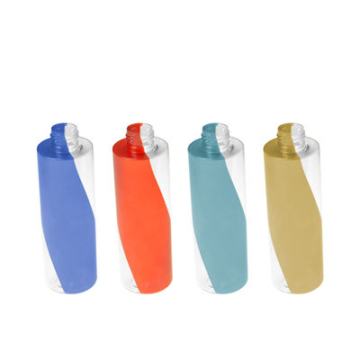 ขวดเครื่องสำอาง PETG เปล่าสองสีขวดโลชั่นพลาสติก 200ml