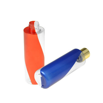 ขวดเครื่องสำอาง PETG เปล่าสองสีขวดโลชั่นพลาสติก 200ml